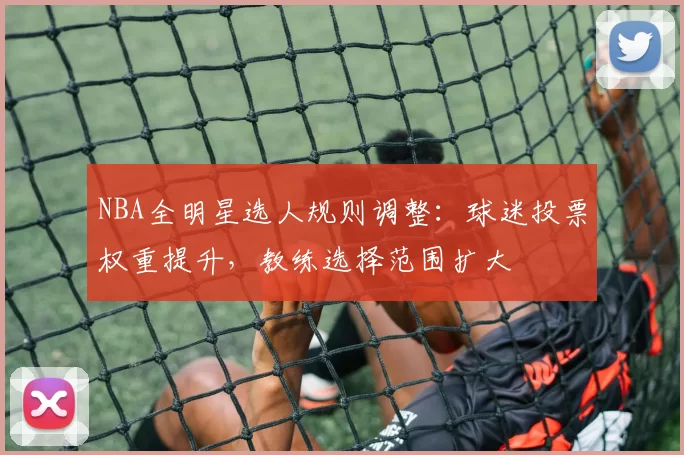 NBA全明星选人规则调整：球迷投票权重提升，教练选择范围扩大