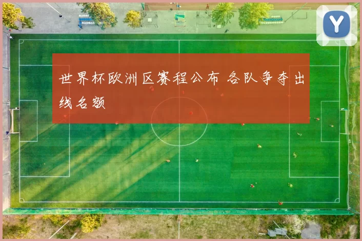 世界杯欧洲区赛程公布 各队争夺出线名额