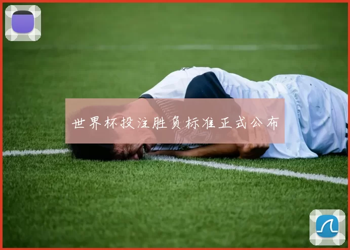 世界杯投注胜负标准正式公布