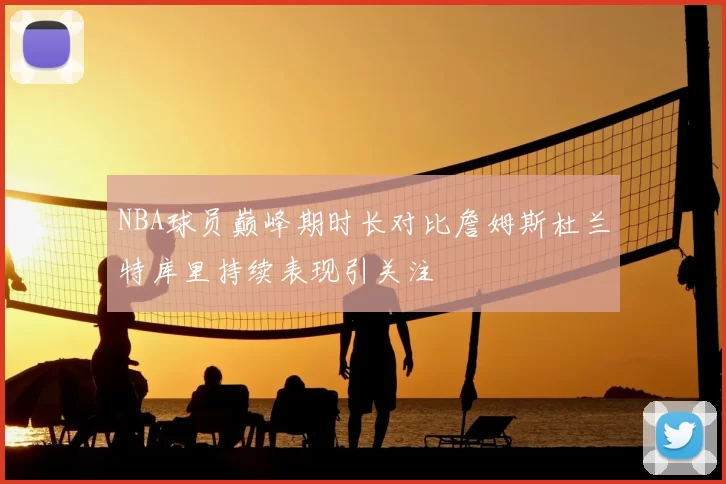 NBA球员巅峰期时长对比詹姆斯杜兰特库里持续表现引关注